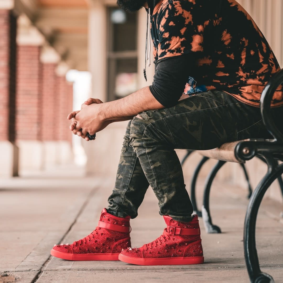 High Top Mens Fashion Shoes 2 -j75shoes